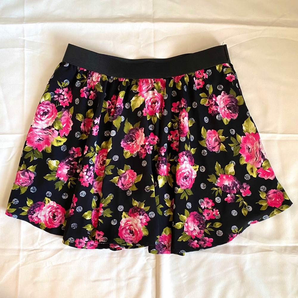 Knitworks Floral Skater Skirt